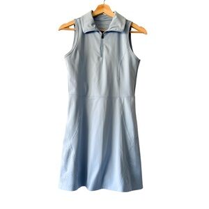 Sincerely Jules Light Blue Sleeveless Polo Active Dress Size M